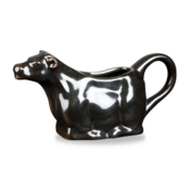 Churchill Servies Horeca Kwaliteit Churchill | Metallic Black Bit On The Side Cow Jug 14.2cl