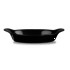 Churchill Servies Horeca Kwaliteit Metallic Black Intermediate Oval Eared Dish 23.2x12.5cm