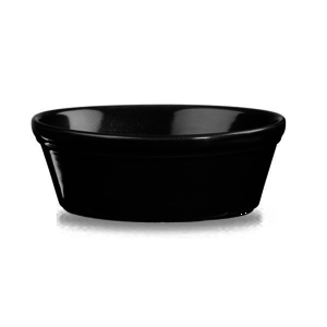 Churchill Metallic Black Oval Pie Dish 15.2x11.3cm