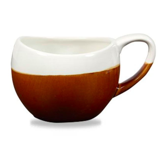 Churchill Servies Horeca Kwaliteit Monochrome Cinnamon Brown Bulb Mug 22.7cl