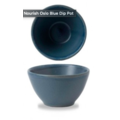 Churchill Oslo Blue Contour Dip Pot 8.3x4.8cm