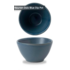 Churchill Churchill Nourish | Oslo Blue Contour Dip Pot 8.3x4.8cm