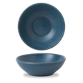 Churchill Oslo Blue Contour Shallow Bowl 11.7x3.8cm