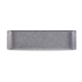 Churchill Plastic Rect Granite Melamine Tray 55.3cm x 15.2cm