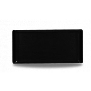 Churchill Servies Horeca Kwaliteit Plastic Rect Blk Melamine Tray 30cm x 14.5cm