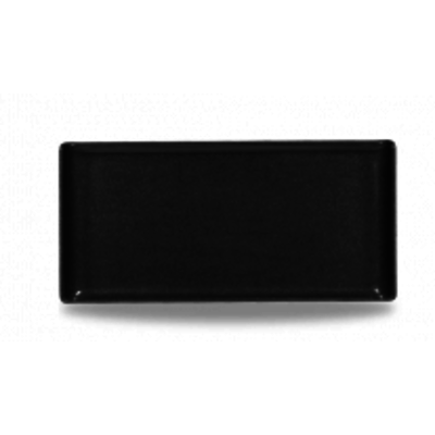 Churchill Servies Horeca Kwaliteit Plastic Rect Blk Melamine Tray 30cm x 14.5cm