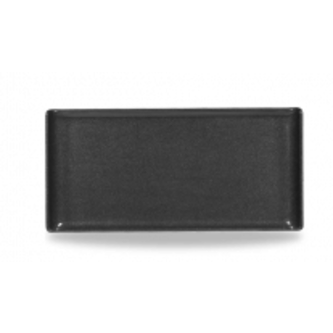 Churchill Servies Horeca Kwaliteit Plastic Rect Blk Melamine Tray 30cm x 14.5cm