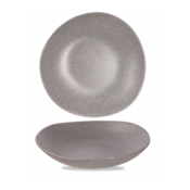 Churchill Churchill | Plastic Trace Granite Blk Melamine Bowl 38cm