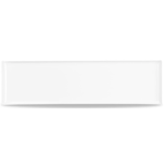 Churchill Servies Horeca Kwaliteit Plastic White Melamine Tray 55.3cm x 15.2cm