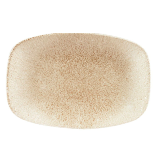Churchill Servies Horeca Kwaliteit Raku Agate Grey Chefs Oblong Bord 23.7cmx15.7cm