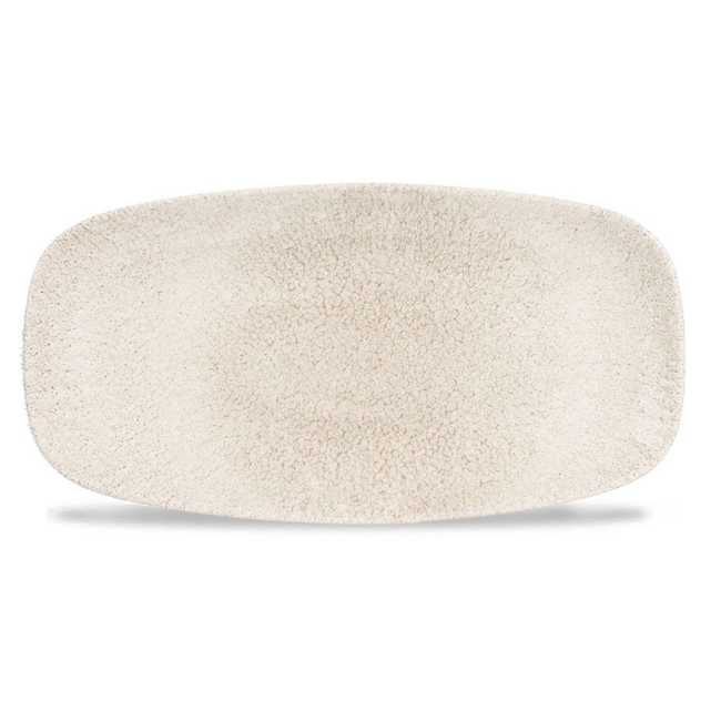 Churchill Servies Horeca Kwaliteit Raku Agate Grey Chefs Oblong Plate 29.8 x 15.3cm 12/box