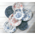 Churchill Servies Horeca Kwaliteit Churchill Studio Prints | Rose Chintz Grey Lotus Triangle Bord 19.2cm