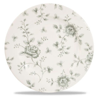 Churchill Servies Horeca Kwaliteit Rose Chintz Grey Profile Bord 17cm