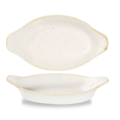 Churchill Servies Horeca Kwaliteit Stonecast Barley White Small Oval Eared Dish 20.5x11.3cm