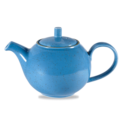 Churchill Servies Horeca Kwaliteit Stonecast Cornflower Blue Profile Replacement Dekseltje 43cl