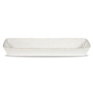 Churchill Servies Horeca Kwaliteit Stonecast Hints Barley White Rectangle Baking Tray 53x16x6.5