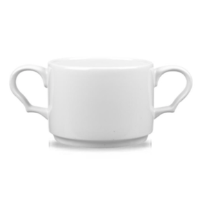 Churchill Servies Horeca Kwaliteit White - Future Care Consomme Bowl Double Handled 40cl