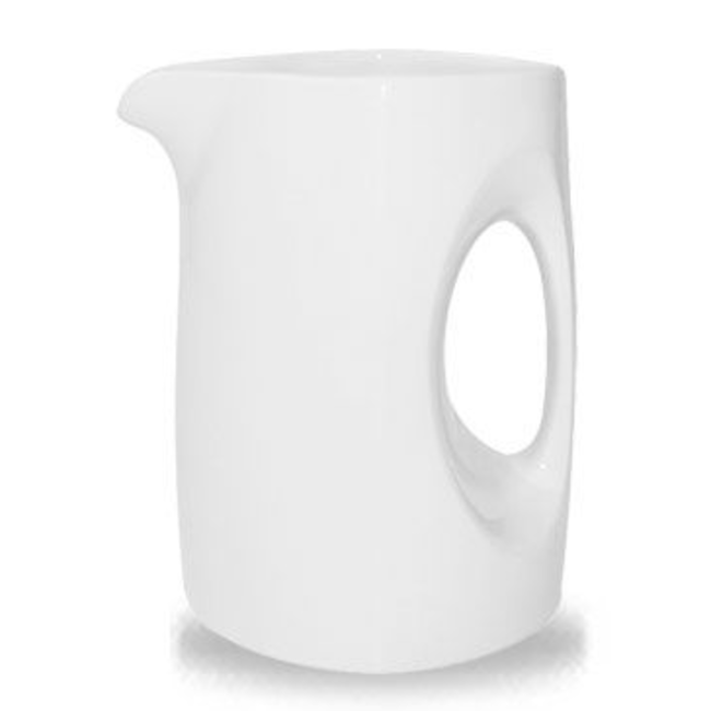 Churchill Servies Horeca Kwaliteit White Bit On The Side Jug 8.5cl