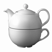 Churchill Servies Horeca Kwaliteit White Cafe One Cup Teapot 36.2cl