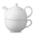 Churchill Servies Horeca Kwaliteit White Cafe One Cup Teapot Dekseltje