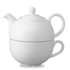 Churchill Servies Horeca Kwaliteit White Cafe One Cup Teapot Dekseltje