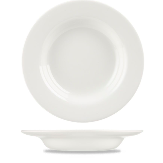 Churchill Servies Horeca Kwaliteit White Classic Rimmed Soup 23cm 24/box