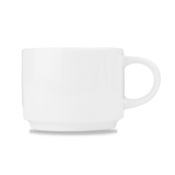 Churchill Servies Horeca Kwaliteit White Compact Stacking Teacup 21.3cl