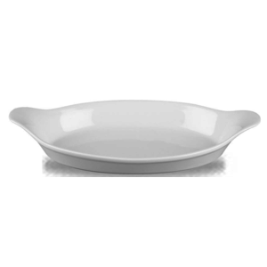 Churchill Servies Horeca Kwaliteit White Cookware Large Oval Eared Dish 35cm