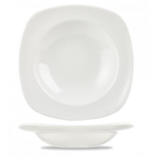 Churchill Servies Horeca Kwaliteit White Equation Square Pasta Bowl 28cm