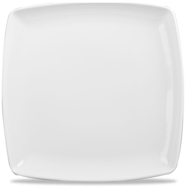 Churchill Servies Horeca Kwaliteit White Deep Square Bord 26cm