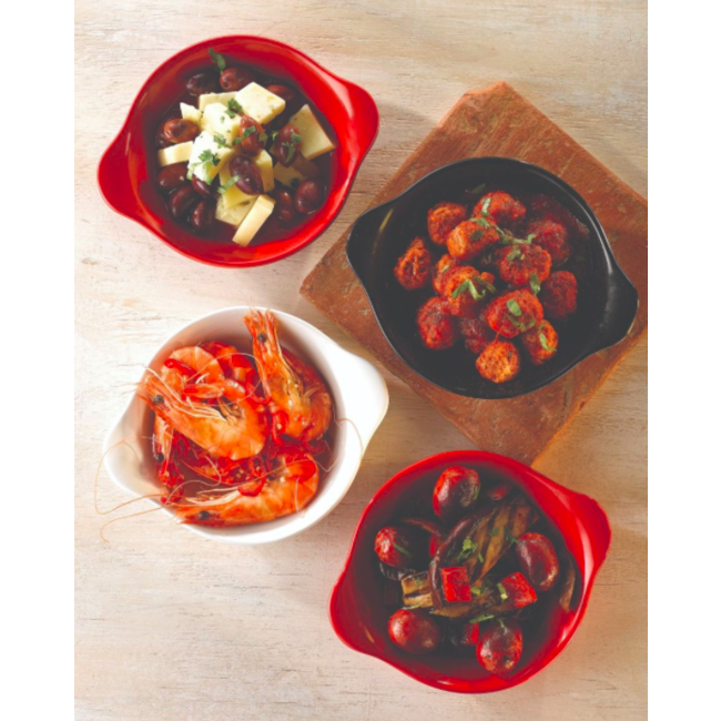 Churchill Servies Horeca Kwaliteit White Cookware Small Oval Eared Dish 20.5 x 11.3cm 6/box