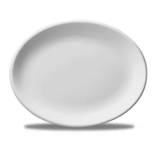 Churchill White Oval Bord 25.4cm