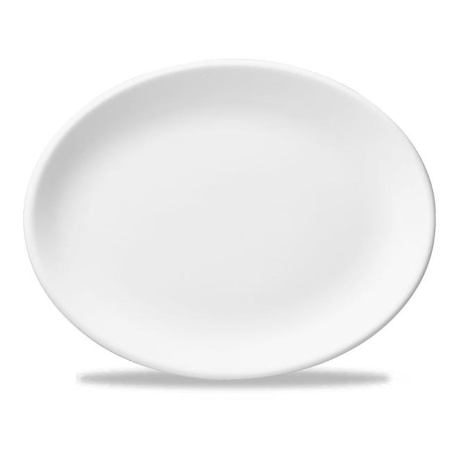 Churchill Servies Horeca Kwaliteit White Oval Plate 34cm 12/box