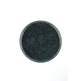 Porland | Ethos Black Moss Plat Bord 18cm