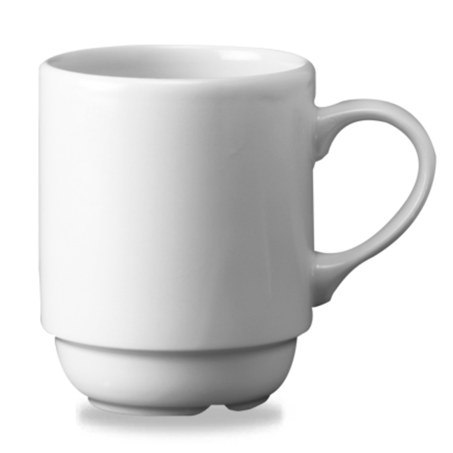 Churchill Servies Horeca Kwaliteit White Stacking Mug 28cl