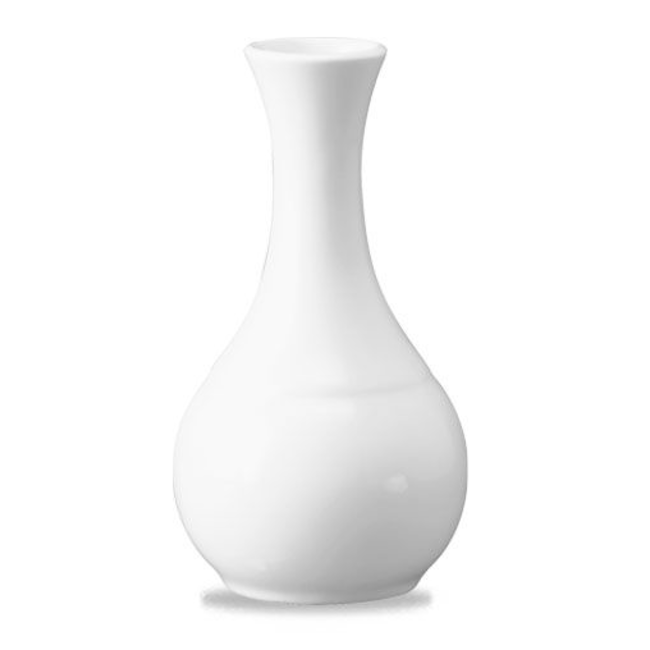 Churchill Servies Horeca Kwaliteit White Sandringham Bud Vase 13cm 6/box
