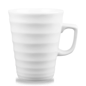 Churchill White Ripple Latte Mug 34cl