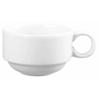 Churchill Servies Horeca Kwaliteit White Profile Stacking Cup 11cl
