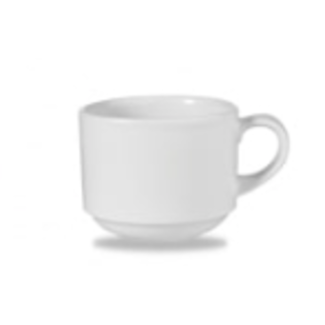 Churchill Servies Horeca Kwaliteit White Profile Stacking Cup 22cl