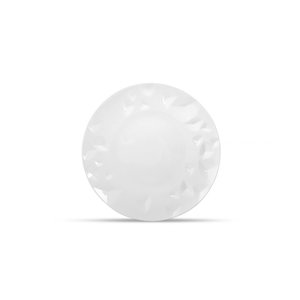 CHIC Chic | Facet Plat Bord 28cm White Facet