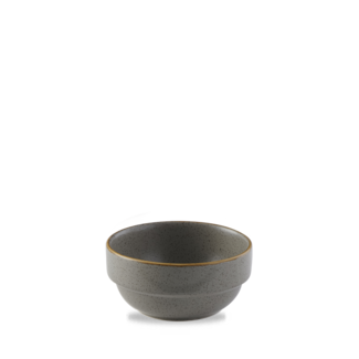 Churchill Servies Horeca Kwaliteit Stonecast Grey Profile Stacking Bowl 36cl
