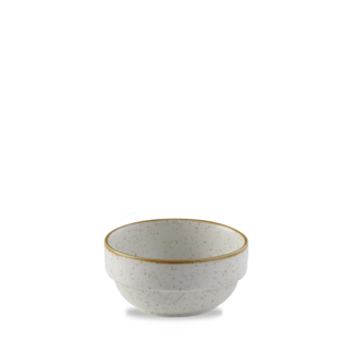 Churchill Servies Horeca Kwaliteit Stonecast Barley White Profile Stacking Bowl 36cl