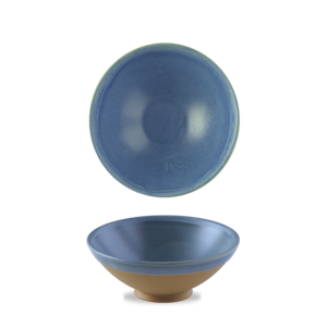 Churchill Emerge Oslo Blue Footed Bowl  100cl