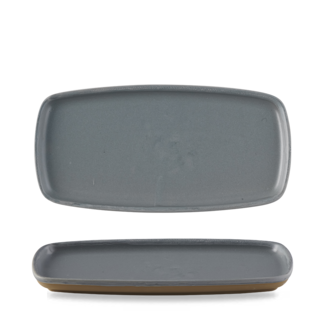 Churchill Servies Horeca Kwaliteit Seattle Grey Oblong Bord  30x14.7cm
