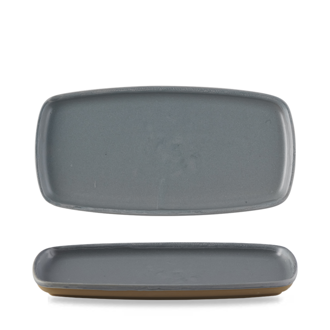 Churchill Servies Horeca Kwaliteit Emerge Seattle Grey Oblong Plate 30x14,7cm 6/box
