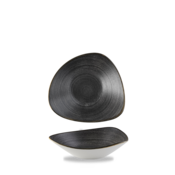 Churchill Stonecast Raw Black Lotus Bowl  23.5cm/60cl