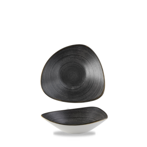 Churchill Servies Horeca Kwaliteit Stonecast Raw Black Lotus Bowl  23.5cm/60cl