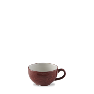 Churchill Servies Horeca Kwaliteit Patina Red Rust Cappuccino Cup  34cl