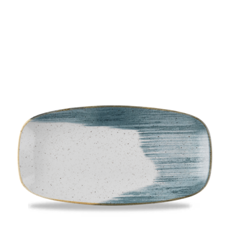 Churchill Servies Horeca Kwaliteit Stonecast Accents Blueberry Chefs Oblong Bord  30x15cm