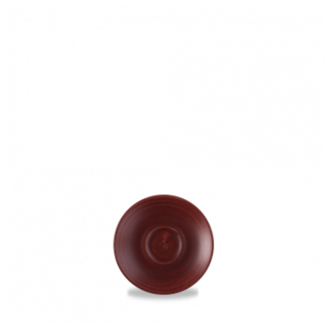 Churchill Servies Horeca Kwaliteit Stonecast Patina Red Rust Espresso Saucer 12/box